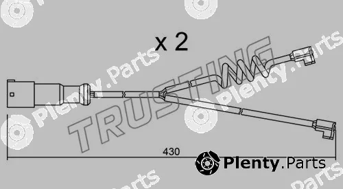 Trusting SU.187K — Warning Contact, brake pad wear