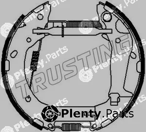Trusting 6360 — Brake Shoe Set Kit premounted