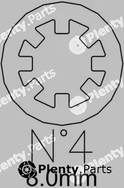 Trusting K450 — Accessory Kit, brake shoes
