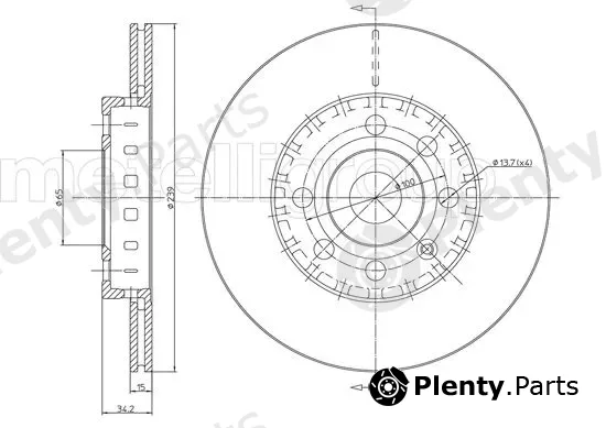 Trusting DF801 — Brake Disc