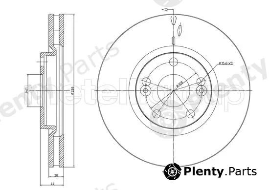 Trusting DF1521 — Brake Disc