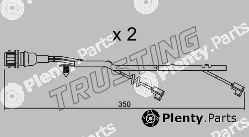 Trusting SU.182K — Warning Contact, brake pad wear