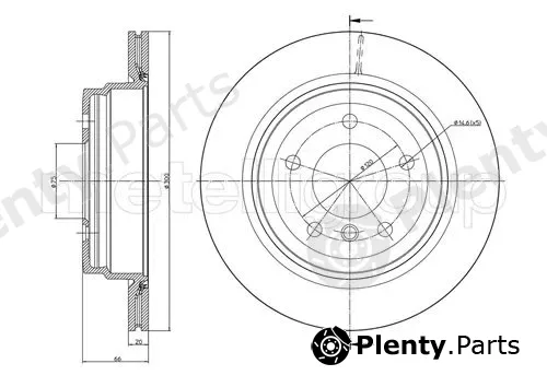 Trusting DF1517 — Brake Disc