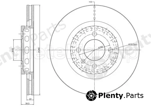 Trusting DF442 — Brake Disc