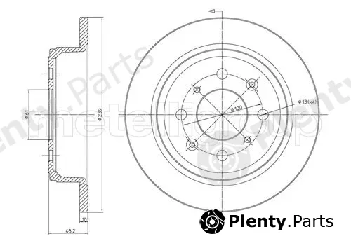 Trusting DF051 — Brake Disc