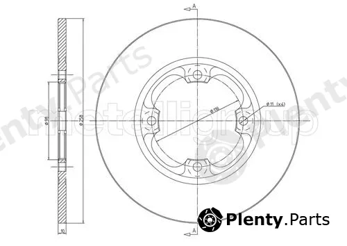 Trusting DF1558 — Brake Disc