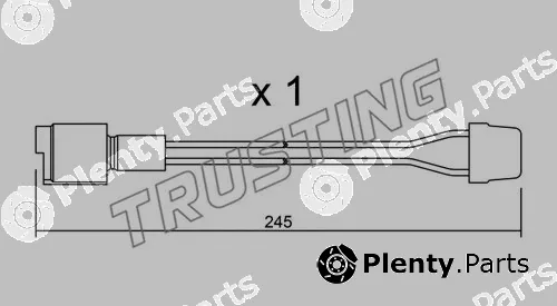 Trusting SU.072 — Warning Contact, brake pad wear