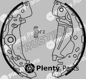 Trusting 049.161 — Brake Shoe Set