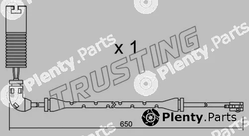 Trusting SU.147 — Warning Contact, brake pad wear