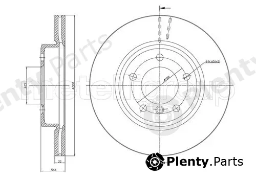 Trusting DF549 — Brake Disc
