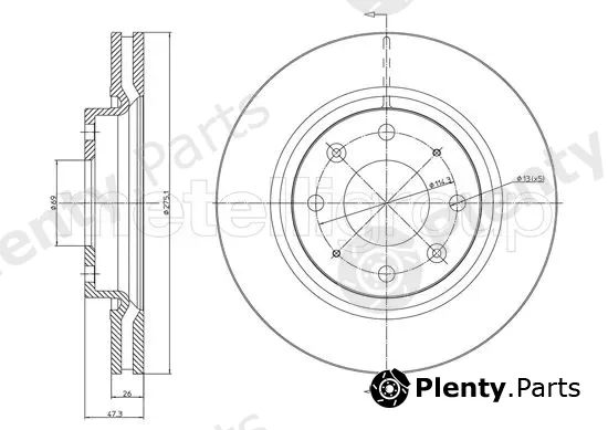 Trusting DF201 — Brake Disc