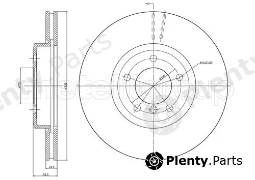 Trusting DF739 — Brake Disc