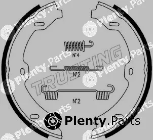 Trusting 052.134K — Brake Shoe Set, parking brake