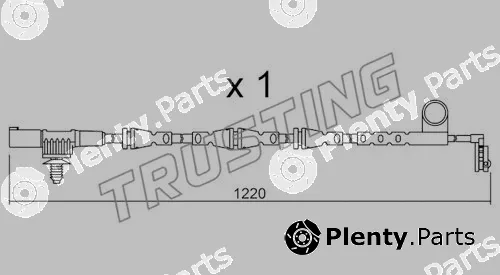 Trusting SU.256 — Warning Contact, brake pad wear