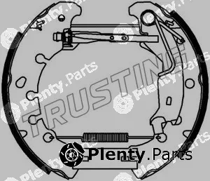Trusting 6379 — Brake Shoe Set Kit premounted