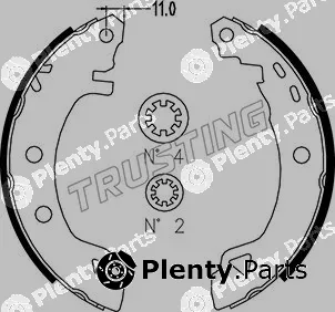 Trusting 004.008 — Brake Shoe Set