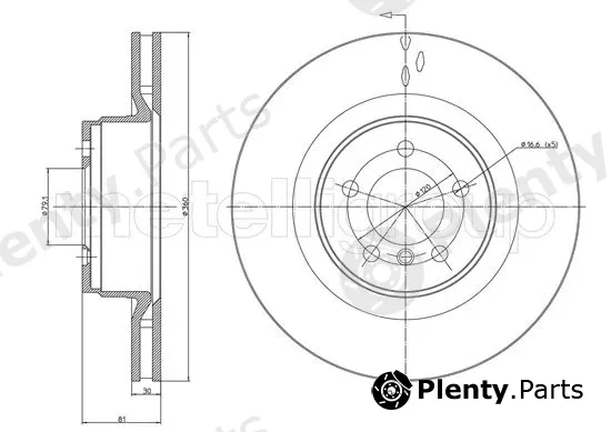 Trusting DF1379 — Brake Disc