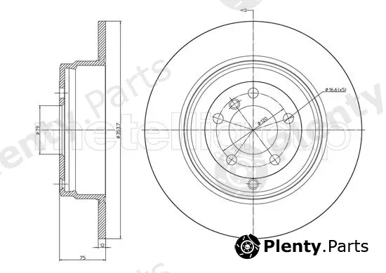 Trusting DF1518 — Brake Disc