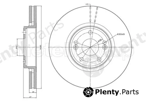 Trusting DF815 — Brake Disc