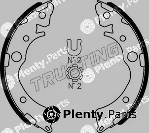 Trusting 044.018 — Brake Shoe Set