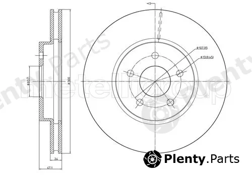 Trusting DF663 — Brake Disc