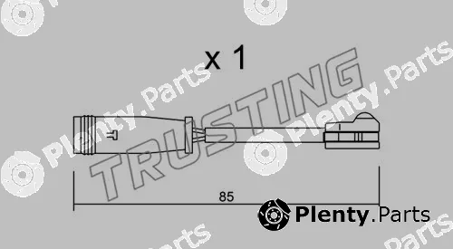 Trusting SU.314 — Warning Contact, brake pad wear