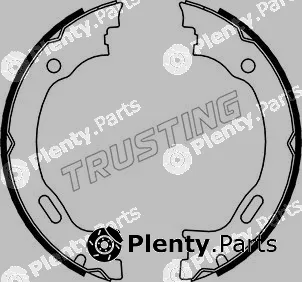Trusting 052.129 — Brake Shoe Set, parking brake
