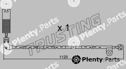 Trusting SU.156 — Warning Contact, brake pad wear