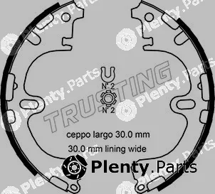 Trusting 115.303 — Brake Shoe Set