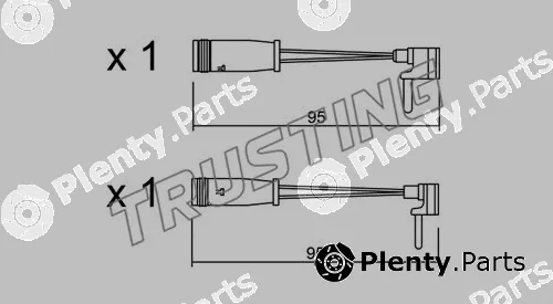Trusting SU.159K — Warning Contact, brake pad wear