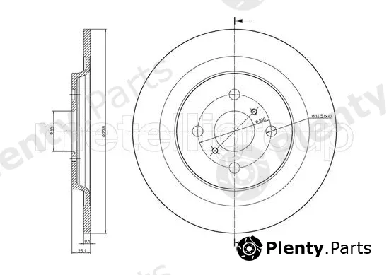 Trusting DF1174 — Brake Disc