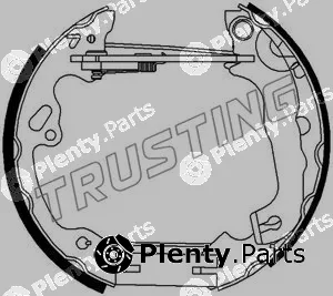 Trusting 6296 — Brake Shoe Set Kit premounted