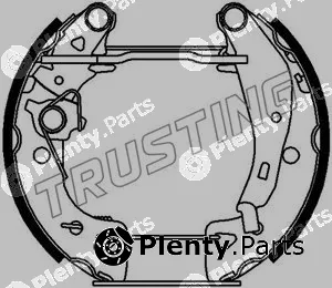 Trusting 6071 — Brake Shoe Set Kit premounted