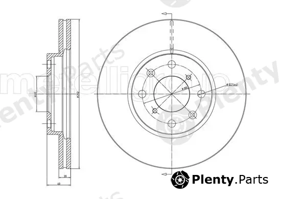 Trusting DF1062 — Brake Disc