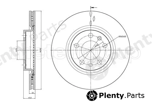 Trusting DF1090 — Brake Disc