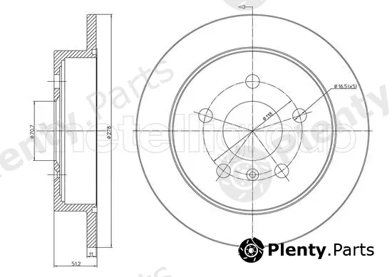 Trusting DF692 — Brake Disc