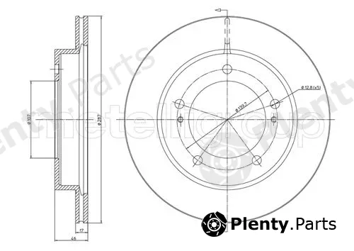 Trusting DF393 — Brake Disc