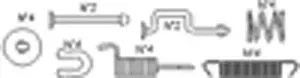 Trusting K402 — Accessory Kit, brake shoes