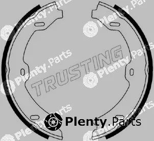 Trusting 052.134 — Brake Shoe Set, parking brake