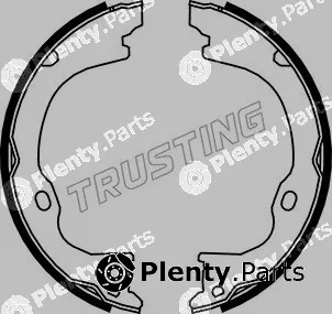 Trusting 088.238 — Brake Shoe Set, parking brake