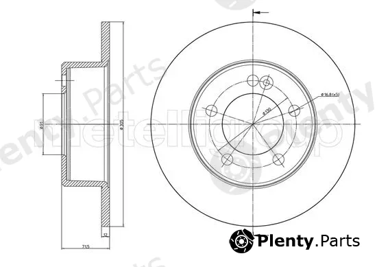 Trusting DF1477 — Brake Disc