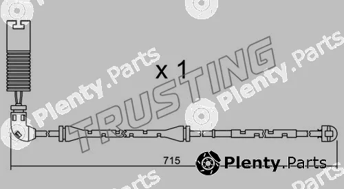 Trusting SU.155 — Warning Contact, brake pad wear