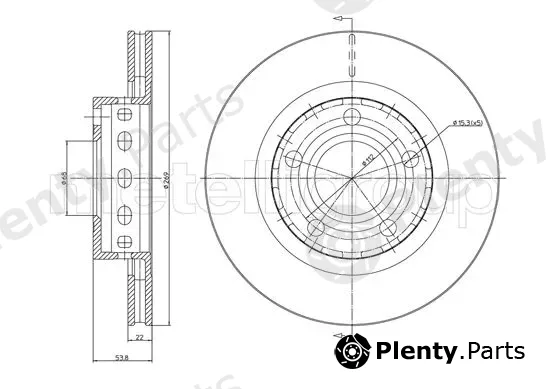 Trusting DF1212 — Brake Disc