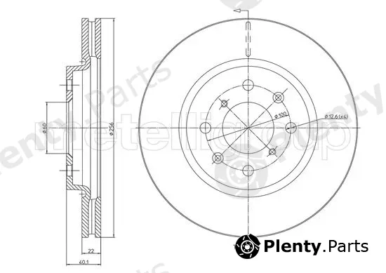 Trusting DF1462 — Brake Disc