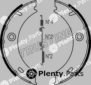 Trusting 052.127K — Brake Shoe Set, parking brake