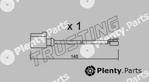Trusting SU.274 — Warning Contact, brake pad wear