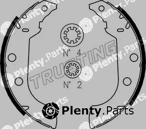 Trusting 079.186 — Brake Shoe Set