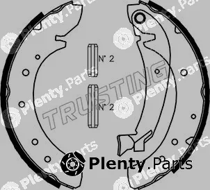 Trusting 034.097 — Brake Shoe Set