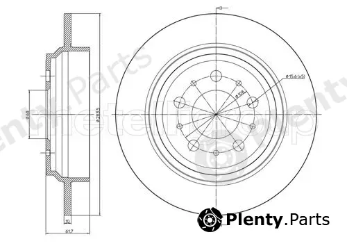 Trusting DF772 — Brake Disc
