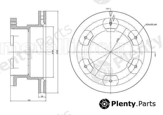 Trusting DF1404 — Brake Disc